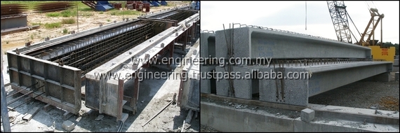 T Beam Mould and Precast