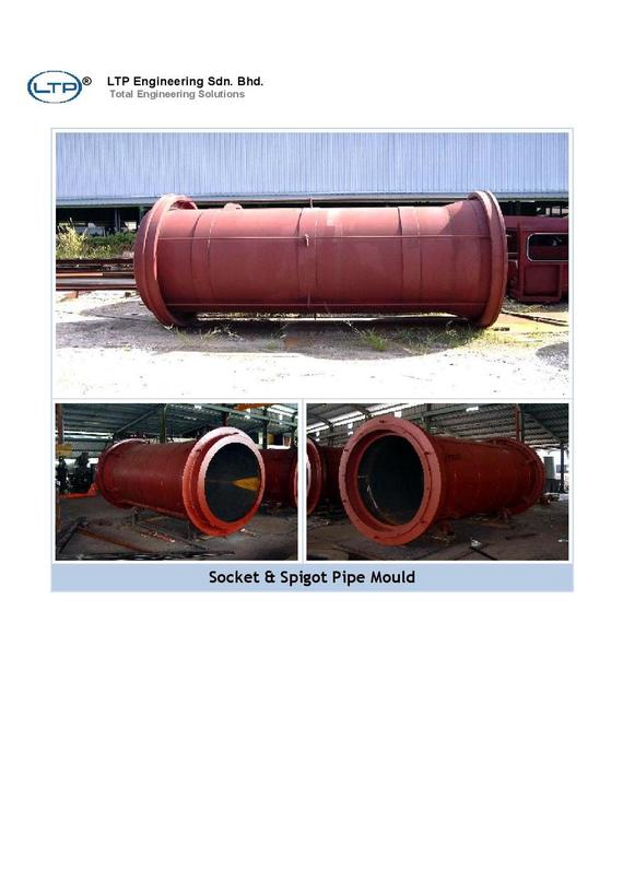 Socket Spigot Pipe Mould