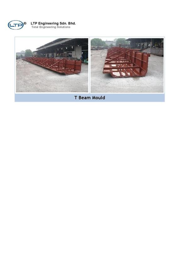 T Beam Mould