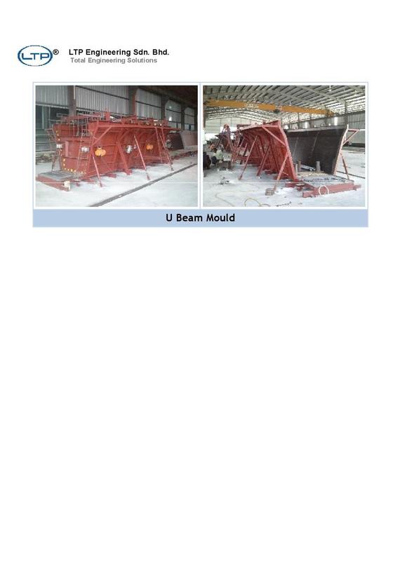 U Beam Mould