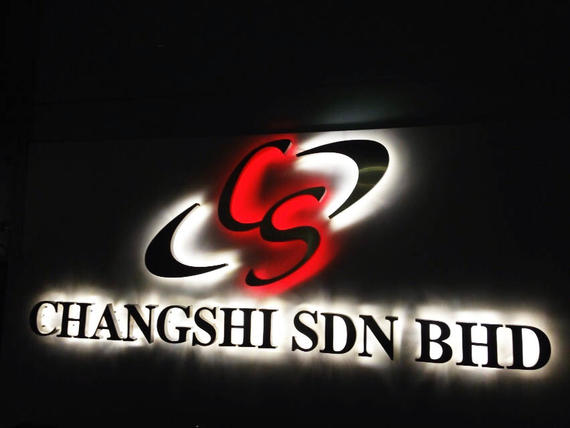 BACK-LIT LED BOX-UP LETTER