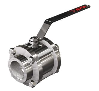 THREE PIECES BALL VALVES M3S1 DN15-50