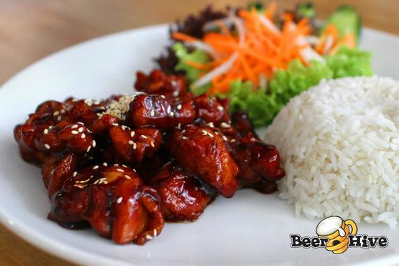 Teriyaki Chicken Cube Rice