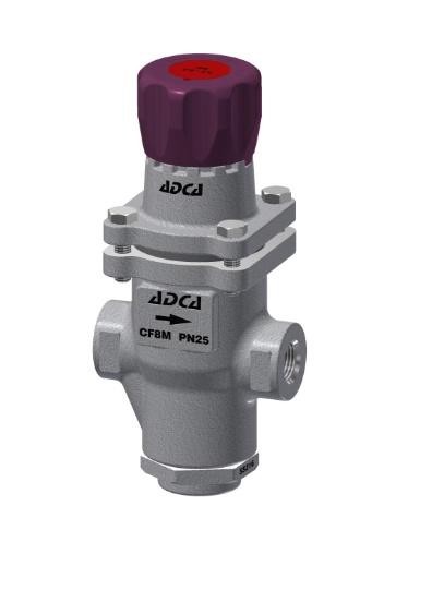 PRESSURE REDUCING VALVE  DIRECT ACTING PRV25I – Stainless steel (CF8M)