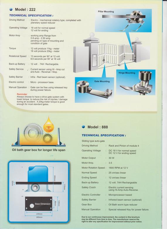 Auto Gate System