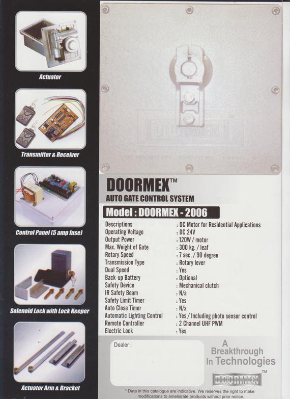 Auto Gate Control System