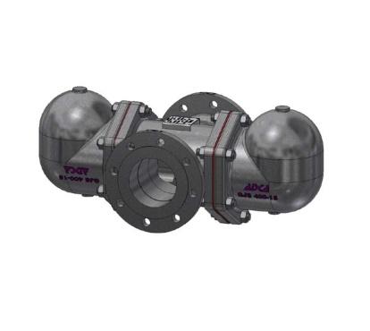FLOAT AND THERMOSTATIC STEAM TRAPS Twin Float Traps DN 80 DN 100 FLT22G/TW – Steel body / Cast iron cover