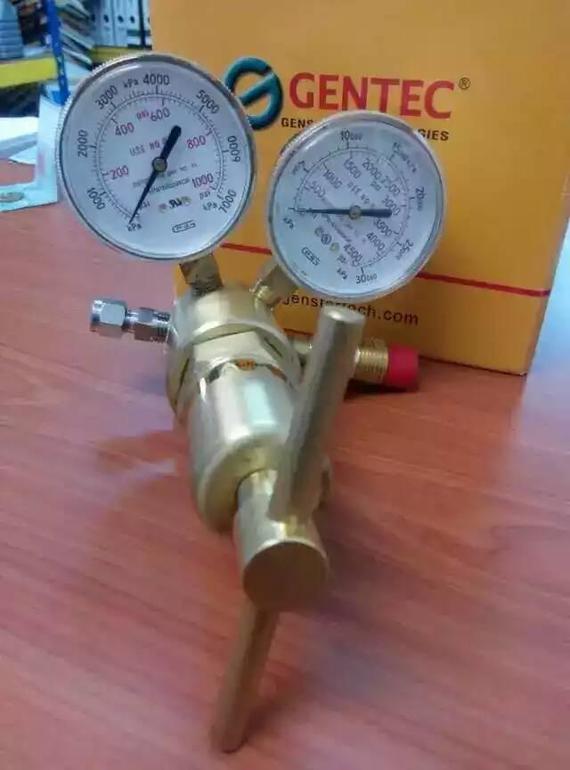 Gentec Nitrogen Gas High Pressure Piston Regulator