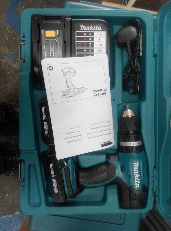 Makita DHP343 Cordless Hammer Driver Drill
