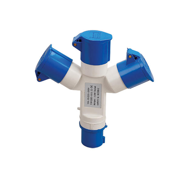 Cable Accs Industrial 3 Way Socket 3P