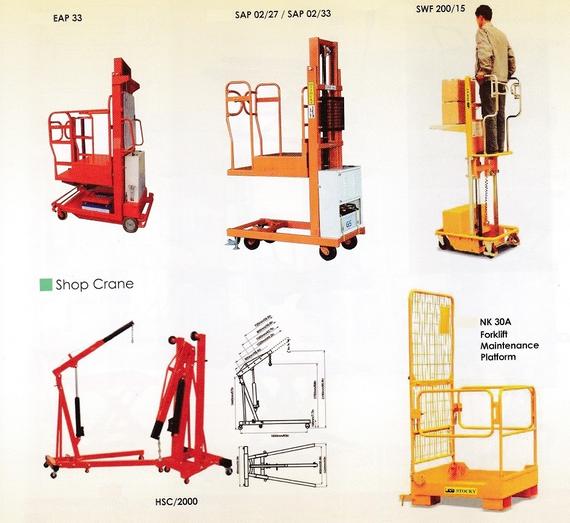 Semi Electric & Electric Order Picker