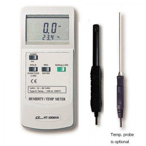 Lutron HumidityTemp. Meter (type kj Temp.) - HT-3006HA