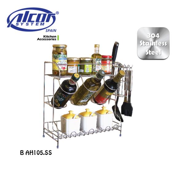 Alcor System 3-Tier Multipurpose Dish Rack