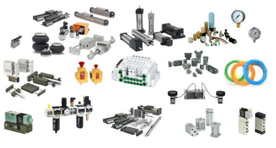 Wide range of pneumatic parts