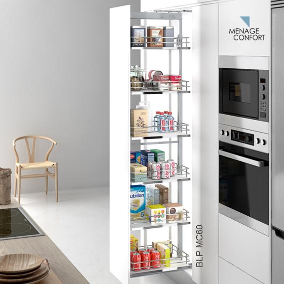 4 -TIER TALL-LARDER PULL-OUT UNIT