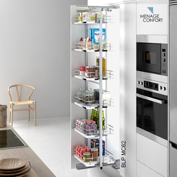 5-TIER SWIVEL TALL-LARDER PULL-OUT UNIT