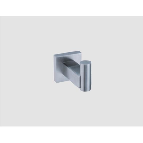 Stainless steel single robe hook(matt) RAL2609