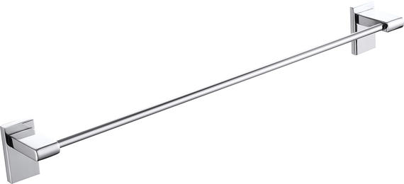 Stainless steel single towel bar(chrome)RAL009