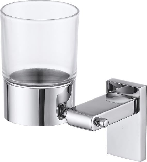 Stainless steel single tumbler holder(chrome)RALT001