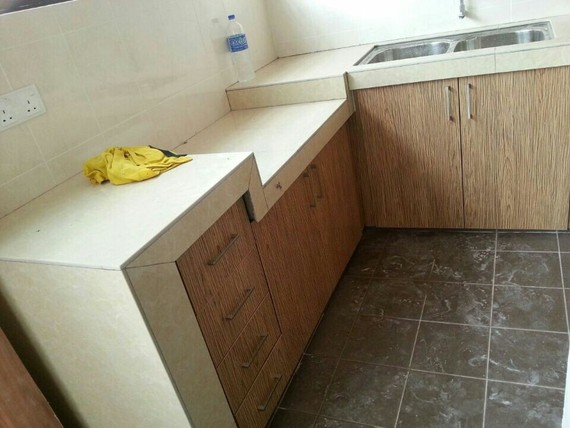 Tiles Concrete Table
