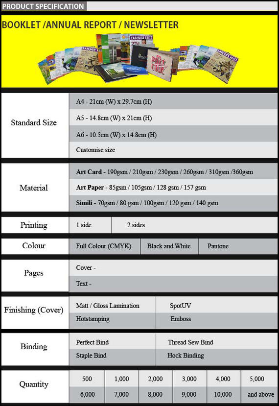 Magazine/ Booklet Printing