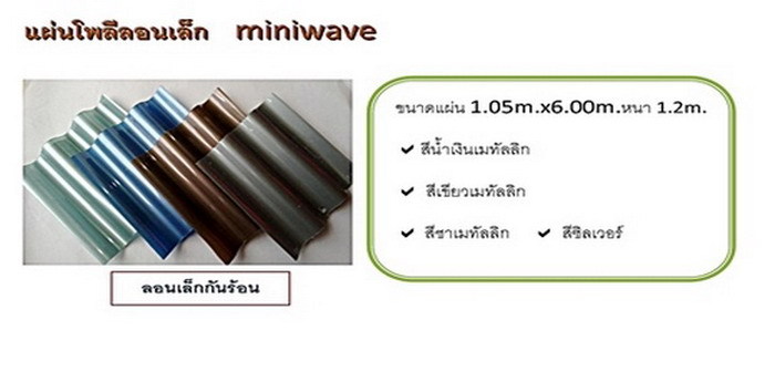 ลอนเล็กกันร้อน