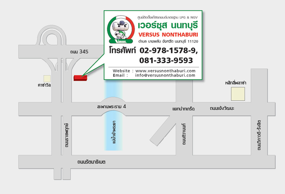 map nonthaburi