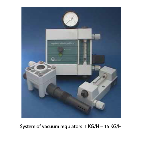 CHLORINATOR System of vacuum regulators  1 KG H – 15 KG H