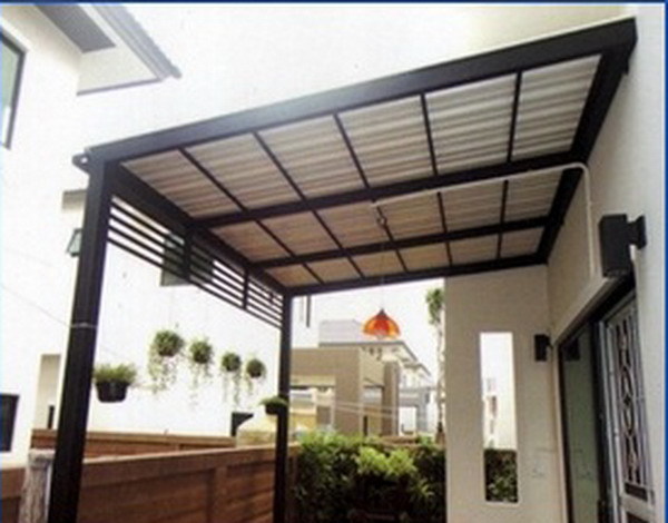 ตัวอย่างหลังคา UPVC 1
