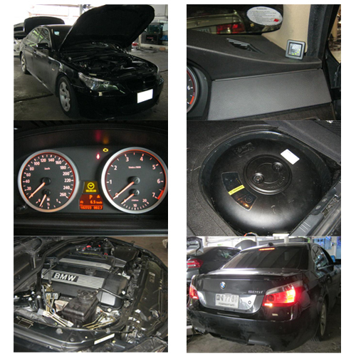 BMW ปี 2007 ติดแก๊สหัวฉีด Autronic Mistral ถังโดนัท 52 ลิตร