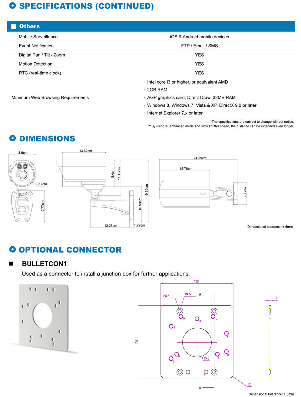 รายละเอียดสินค้า AVM459J
