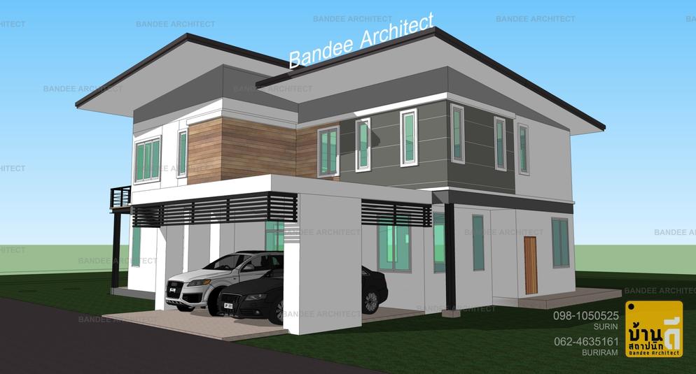 แบบบ้าน 3D งานรีโนเวทบ้านคุณสุเพียบ กิมเจริญ