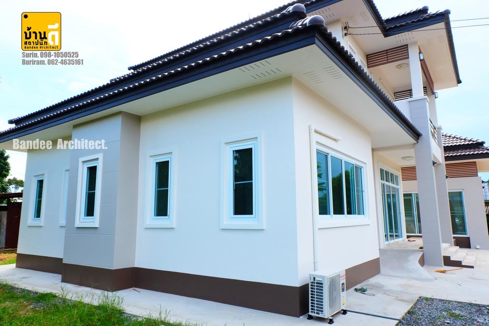 ผลงานการก่อสร้าง บ้านคุณกิตติศักดิ์ บรมสุข
