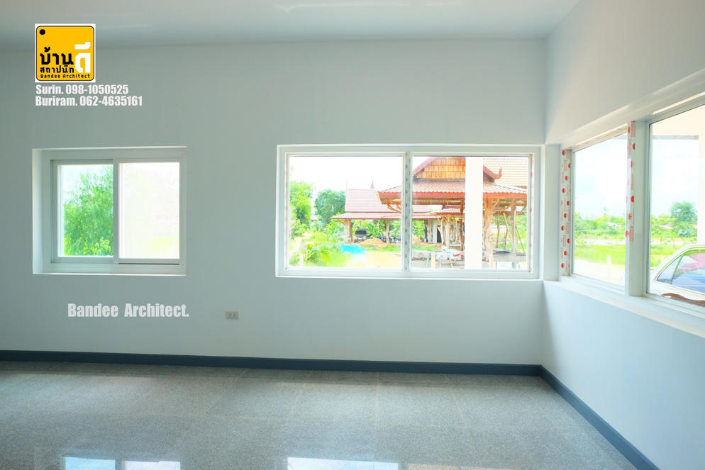 ผลงานการก่อสร้าง บ้านคุณชฎาพร ปีกกลาง
