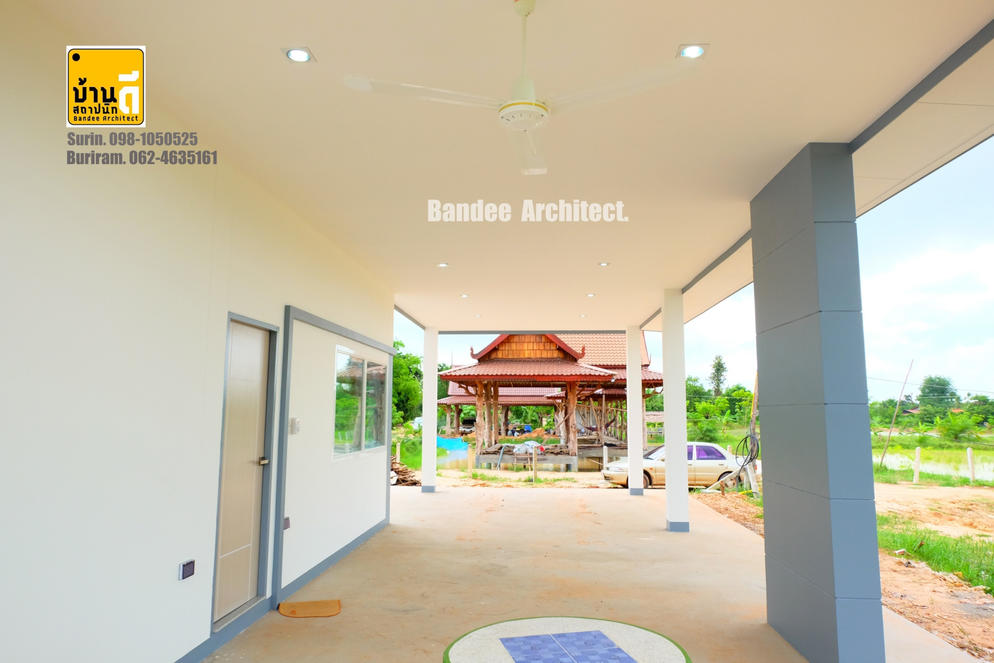 ผลงานการก่อสร้าง บ้านคุณชฎาพร ปีกกลาง