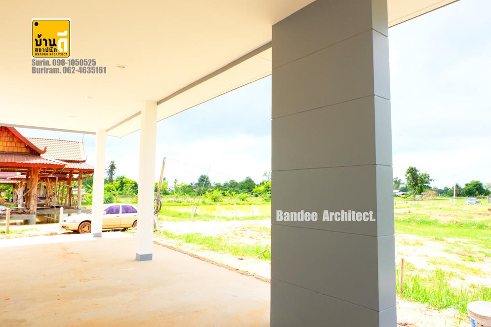 ผลงานการก่อสร้าง บ้านคุณชฎาพร ปีกกลาง