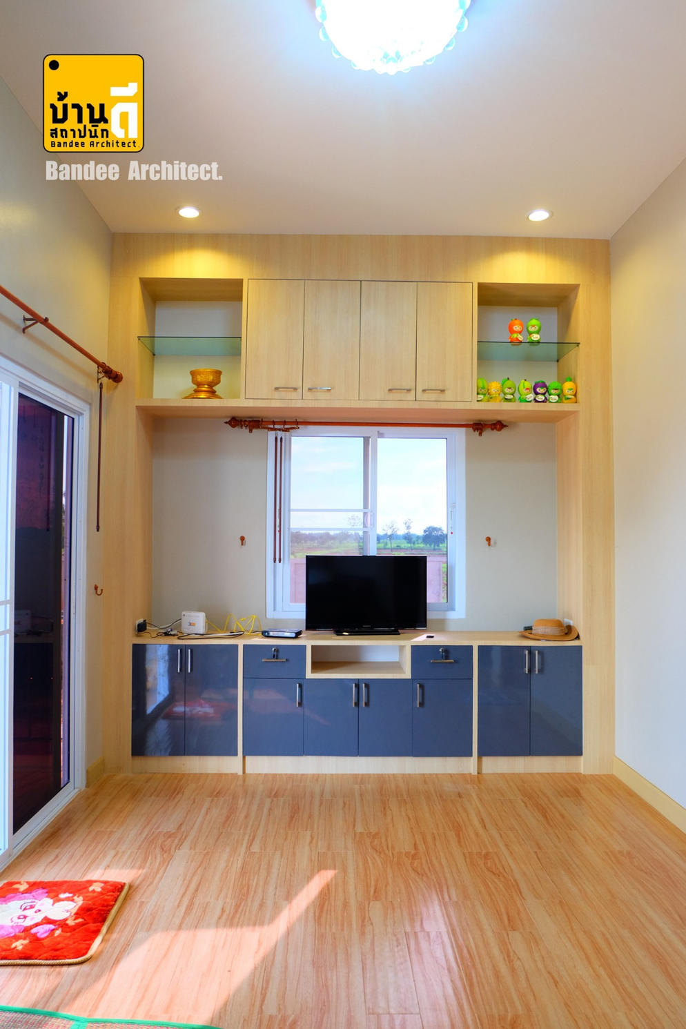 ผลงานการก่อสร้างบ้านคุณชูมณี ชุมเกษียร+ตกแต่งภายในบิ้วอิน