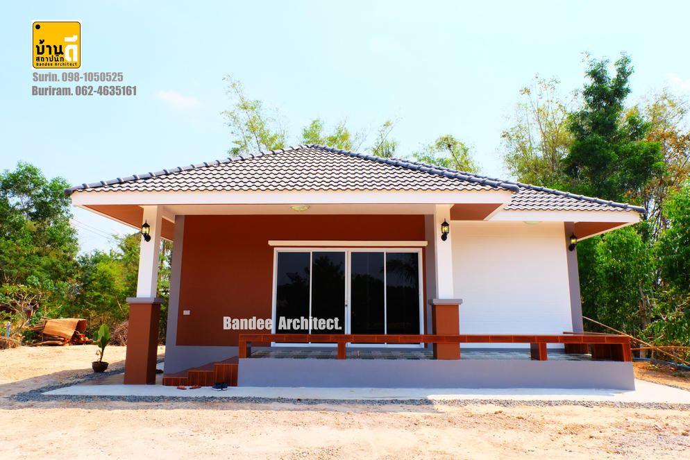 ผลงานการก่อสร้าง บ้านคุณน้อย ทองมี