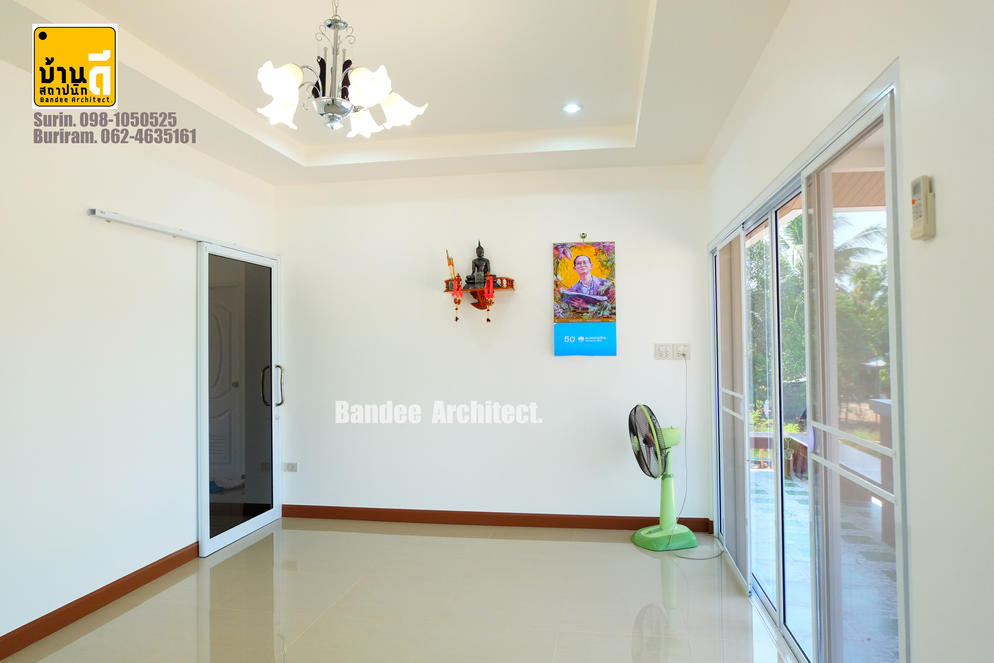 ผลงานการก่อสร้าง บ้านคุณน้อย ทองมี