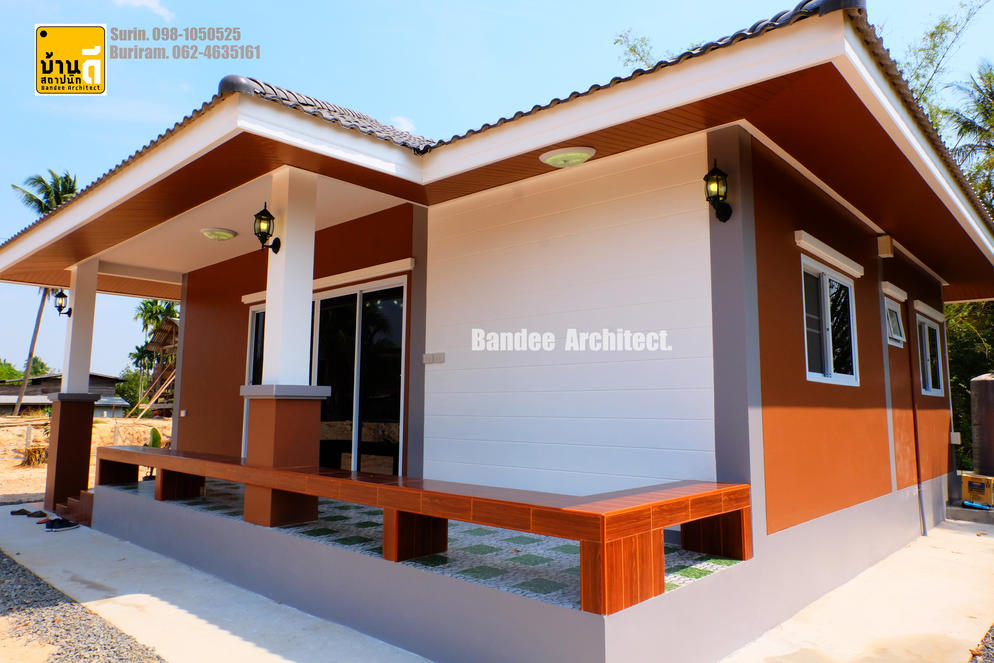 ผลงานการก่อสร้าง บ้านคุณน้อย ทองมี
