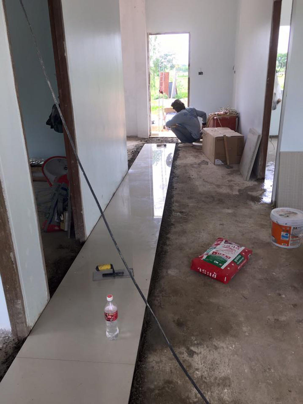 ผลงานการก่อสร้าง บ้านคุณฤทัยรัตน์ พรมศรี