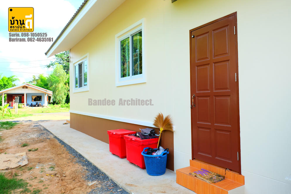 ผลงานการก่อสร้าง บ้านคุณฤทัยรัตน์ พรมศรี