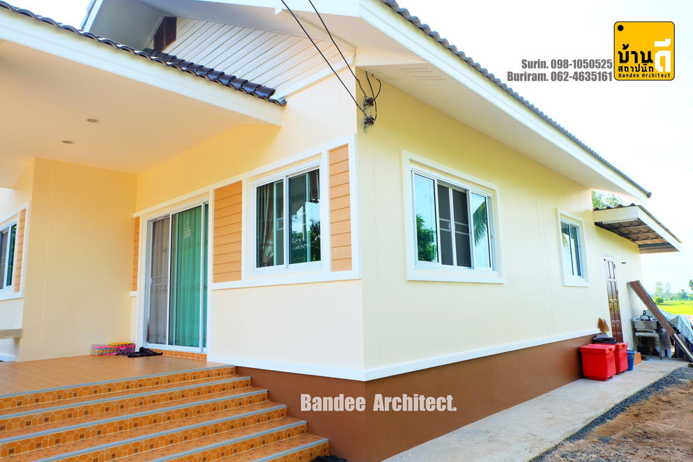 ผลงานการก่อสร้าง บ้านคุณฤทัยรัตน์ พรมศรี