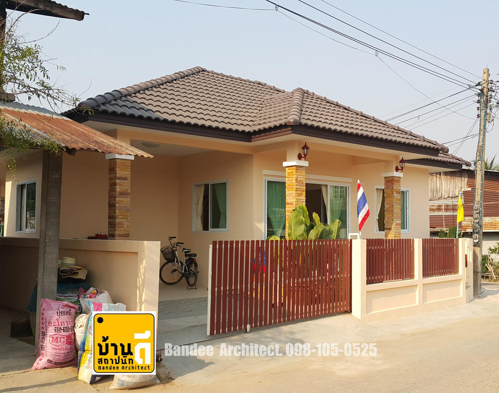 ผลงานการก่อสร้าง บ้านคุณศุภรัตน์ โสมรัตนานนท์