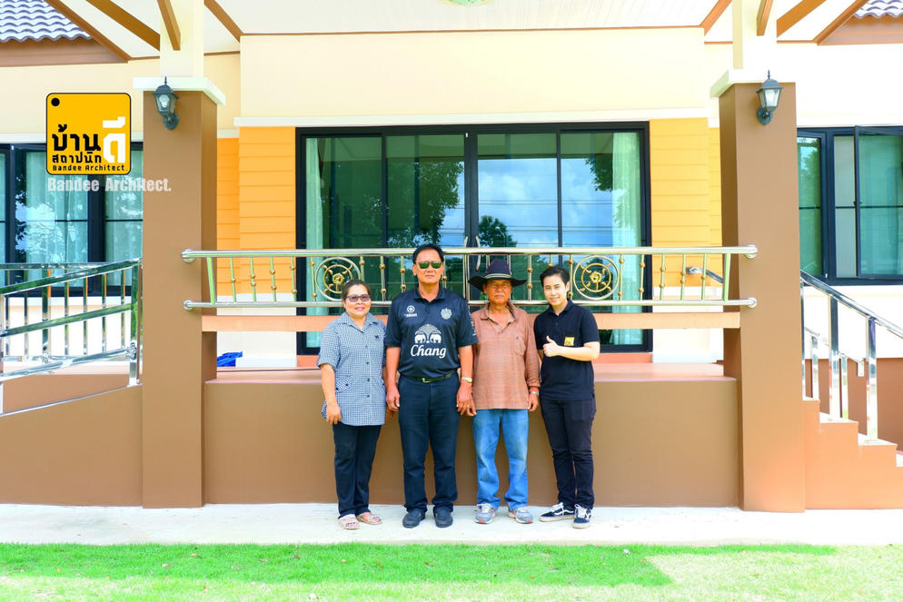 บ้านดี สถาปนิกส่งมอบบ้านให้คุณสุริยันต์ เรืองมนตรี