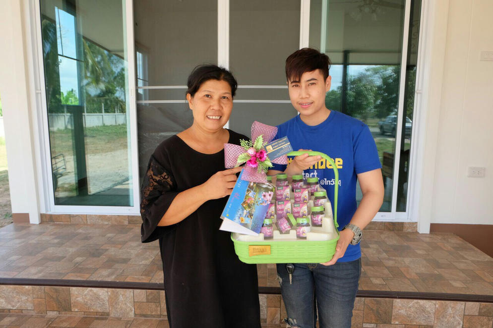 บ้านดี สถาปนิกส่งมอบบ้านให้คุณอมรฉัตร เคอร์ดี้