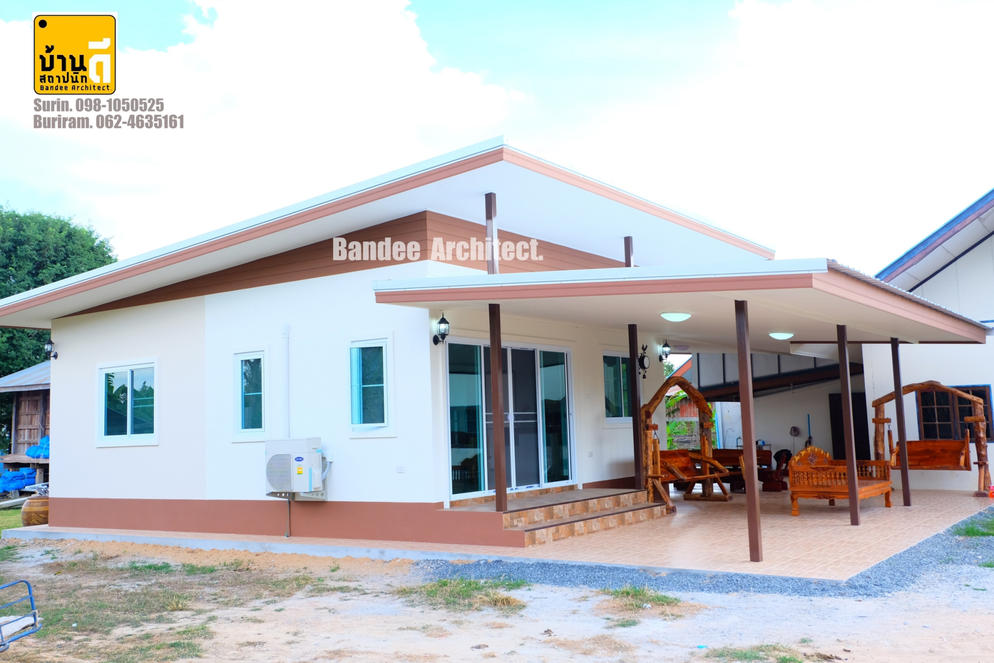 ผลงานการก่อสร้าง บ้านคุณอมรฉัตร เคอร์ดี้