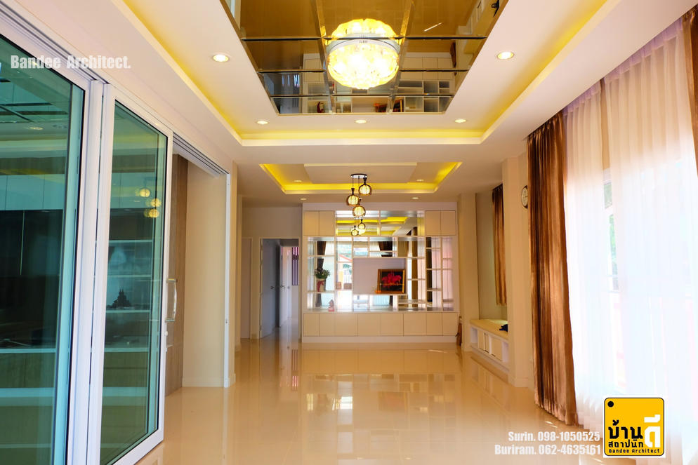 ผลงานบ้านพญ.ศศิพิมล สารนอก+ตกแต่งภายในบิ้วอิน
