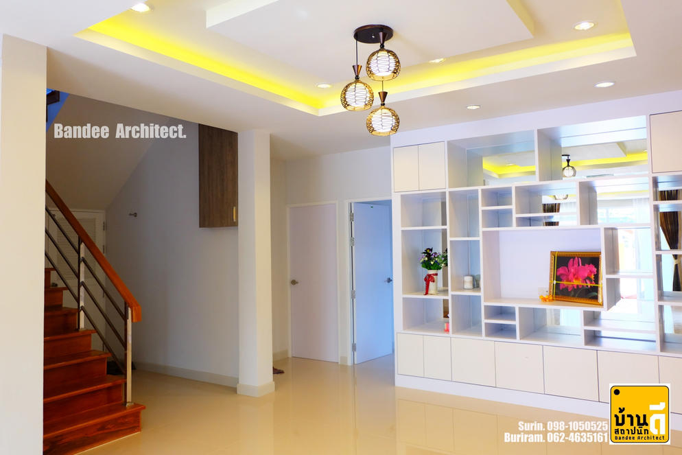 ผลงานบ้านพญ.ศศิพิมล สารนอก+ตกแต่งภายในบิ้วอิน
