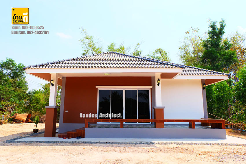 งานก่อสร้างบ้าน คุณน้อย ทองมี